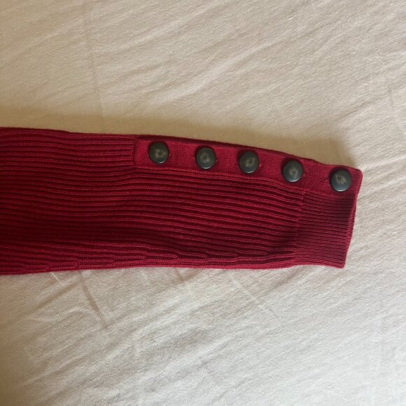 Sezane Sami Jumper Deep Red - Size XS - Picture 4 of 4